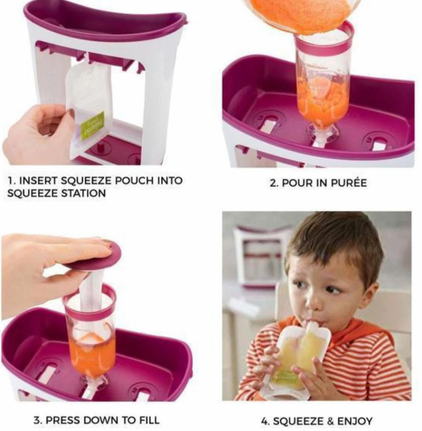 Food Squeezer Station For Babies