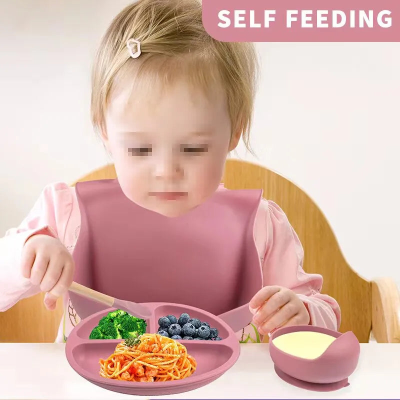 Silicone Feeding Set