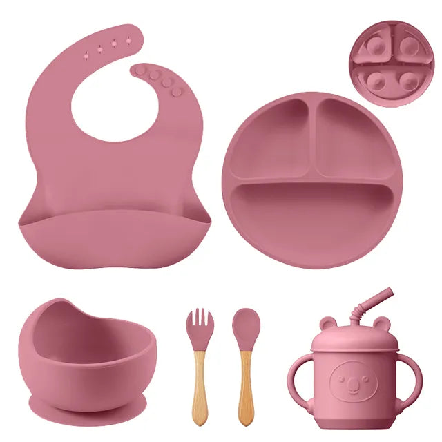 Silicone Feeding Set