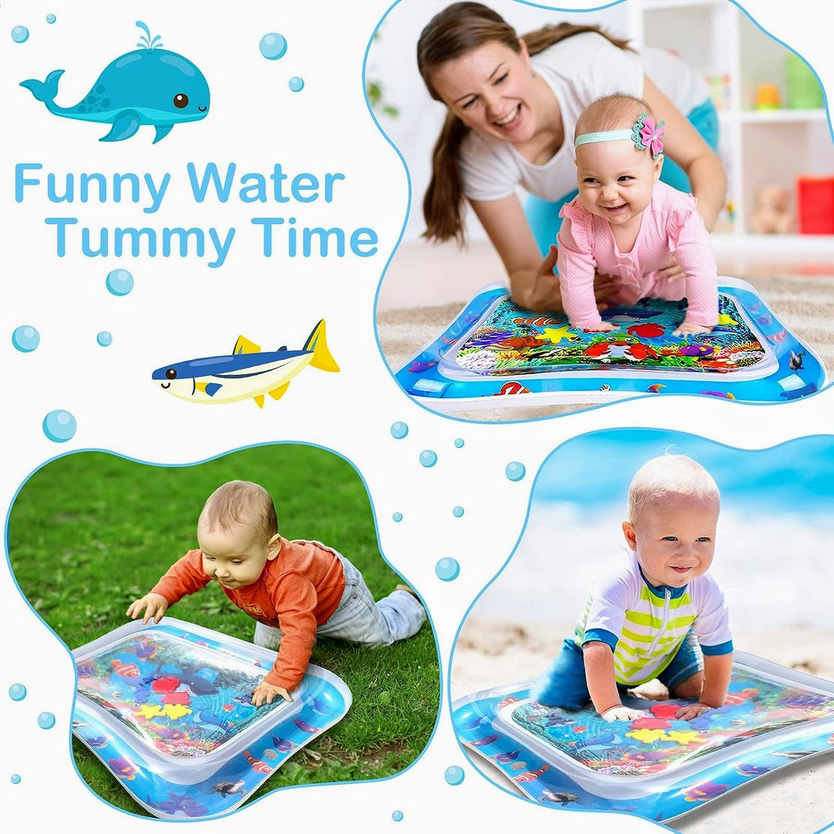 Inflatable Baby Water Mat