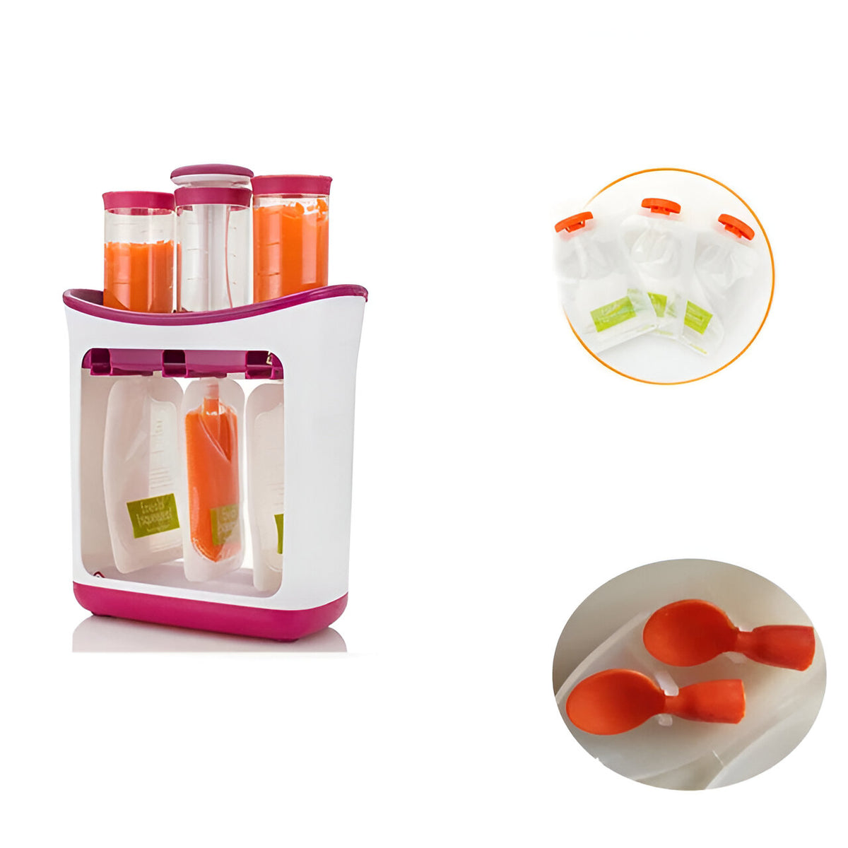 Food Squeezer Station For Babies